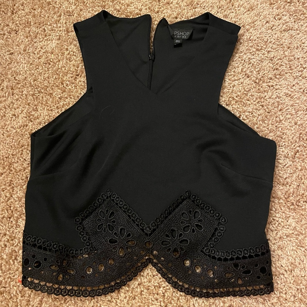 TOPSHOP crop top.